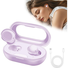 Sleep Headphones, Bluetooth 5.4 Noise Cancelling In Ear Sleepbuds, Side Sleepers, Mini Purple