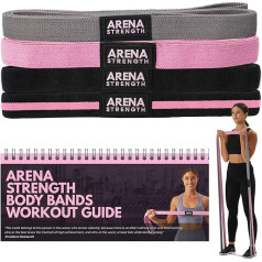 Dehub resistance bands set, sports elastic pull-up band, gymnastics band, rubber bands, fitness bands for strength training, bodybuilding, yoga, home fitness, pink