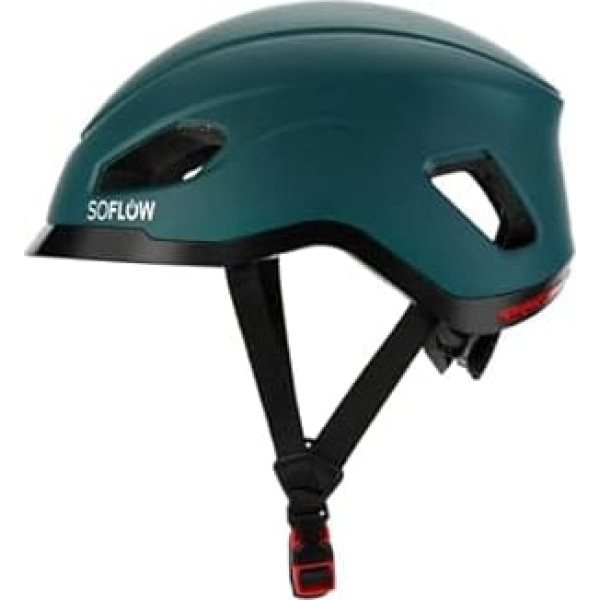 SoFlow Safe 'N' Drive Helmet for Bikes, E-Scooter and Skateboards (Unisex, 55.5-59 cm, Turquoise)