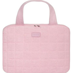 Flamingueo Cosmetic Bag - Women's Toiletry Bag for Hanging, Travel Essentials, Make Up Bag Terry, Makeup Bag, Toiletry Bag, Large, pink