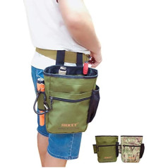 Pointer Metal Detector Pocket Detection Excavator Tools Bag for PinPointer Garrett Xp ProPointer (Green)