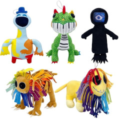 Benolls Nightmare Critters Plush, 12 Inch Doey Plush, Monster Game Plush Toy for Kids and Adults, for Fans (5 Pieces)