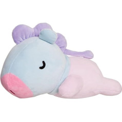 Aurora, 61445 BT21 Official Merchandise MANG Baby Mini Cushion Plush Blue/Purple