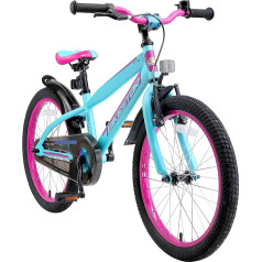 BIKESTAR Children's 20 Inch Bicycle for Girls and Boys from 6 Years, 20 Inch Children’s Mountain Bike, Bicycle for Children