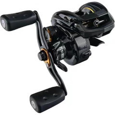 Angelrollen 8,1Kg Wassertropfen Baitcasting Angelrollen Links Rechts Baitcasting Angelrolle 7,1:1 8BB Drag Karpfenrolle (Color : Right Hand)