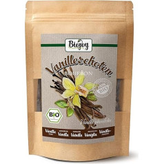 Biojoy Organic Vanilla Beans (Pack of 20), Bourbon Vanilla from Madagascar 13-15 cm