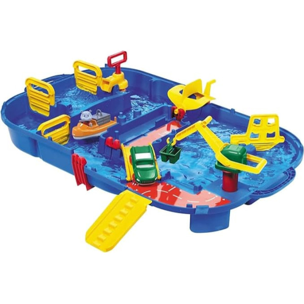 Aquaplay 8700001516 “Lock Box” 25-Piece Canal Set