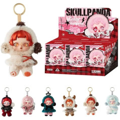 POP MART SKULLPANDA Winter Symphony Series Plush Random Figures Action Figures Collectible Figures and Collectors Art Toy Toy Figures Gift Whole Set