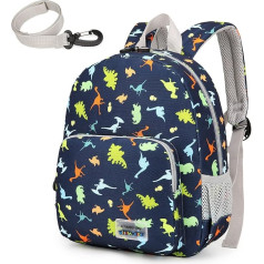 willikiva 3D Dinosaur Backpack Toddler Backpacks for Boys and Girls Kids Backpack Waterproof Preschool Safety Harness Leash