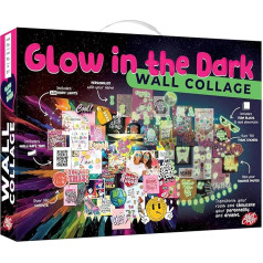 Wall Collage Kit for Teen Girls Glow in the Dark Room Decoration for Teen Girls 10 11 12 13 14 15 16 Years 1000+ Pieces Craft Kit for 10-16 Years Birthday Gifts for