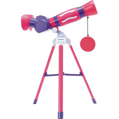 Educational Insights GeoSafari Jr. Pink My First Kids Telescope