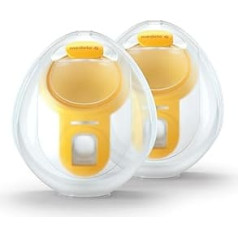 Medela Hands-Free Double Pump Set - Compatible with Freestyle Flex and Swing Maxi Electric Breast Pumps - 1 Set of 2 Cups