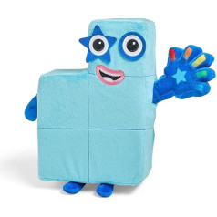 Learning Resources Numberblock Five Sing Along, Interactive Plush Toy, Counting Toy from 3 Years, Toy with Lighting, 12 Phrases and Songs, Numberblocks Title Melody