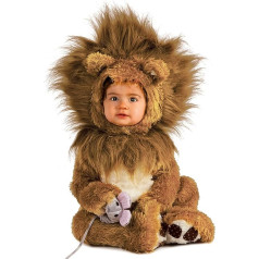 Brown Lion Cub Baby Costume Toddler 0-6 Months