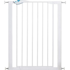 Lindam Easy Fit Plus Deluxe Tall Extra High Pressure Fit Safety Gate 76-82 cm, White