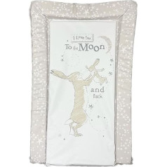 Obaby Guess How Much I Love You Changing Mat - Scribble, Grey