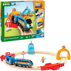 BRIO World 33974 Smart Tech Sound Action Tunnel Starter Set