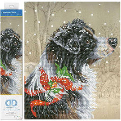 Diamond Dotz Christmas Colli 20 x 16 Inch Diamond Painting Diamond Painting with Diamonds Sparkling Picture for Kids Adults DD10-036