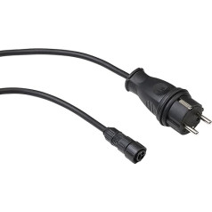 revolt Accessories for Micro Inverter: Socket Connection Cable for WLAN Micro Inverter SMI-350, 5 m, IP44 (Micro Inverter with WLAN)