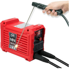 MMA 250 Electrode Welding Machine Inverter Welding Machine Electrode Welding Machine with LCD 220/230V Electric Welding Machine for Stainless Steel, Alloy Steel, Carbon Steel, Cast Iron