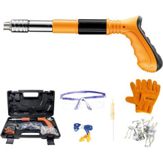 BAUSATZ Ceiling Nail Gun with 20 Universal Nail Gel Wall Gel Ramset Concrete Nail Gun Manual Steel Nail Gun Tool Concrete Tools Concrete Nail Gun
