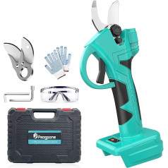 Psogpone Professional Cordless Electric Secateurs for Makita Battery, 18 V Electric Pruning Shears for Garden, 30 mm Cutting Diameter, for Gardening and Pruning (Battery Not Included) Mini