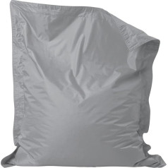 Bean Bag Bazaar Outdoor Bean Bag for Children, Grey, Water-Repellent, XXL Bean Bag Chair for Indoor and Outdoor Use with Filling, Children's Bean Bag