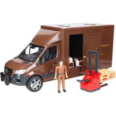 Transportlīdzekļi mercedes-benz sprinter ups ar vadītāju un piederumiem