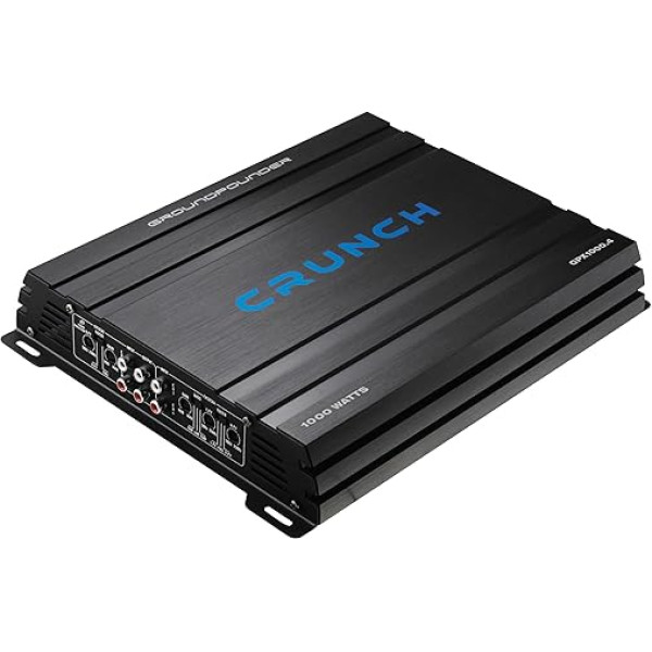 Crunch AMP GP Series GPX-1000.4 1000 Watt 4 Channel Car Power Amplifier