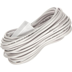 Hama DSL Router Anschlusskabel, TAE-F auf RJ45, 6m (geeignet für DSL/ADSL/VDSL, TAE-F auf Western-Stecker 8p2c, Telefon-Kabel zum Anschluss von Modem&Router an Telefondosen) TAE Verbindungskabel weiß