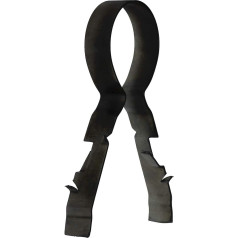 LINIAN Feuerklammern (Super Clip), 15–18 mm, schwarz, 25 Stück