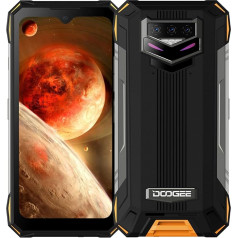DOOGEE S89 PRO Android 12 Outdoor Smartphone without Contract, 12000 mAh Battery, Helio P90 8GB + 256GB, 64MP Triple Camera (20MP IR Night Vision), IP68 Robust Mobile Phone, 6.3 Inch FHD+, Wireless
