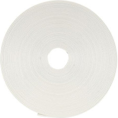 sourcing map 12mm Diameter 19mm Flat 2:1 Heat Shrink Tubing 10m White