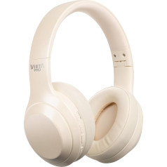 Vieta Pro Silence 2 Headphones, Bluetooth 5.3, Active Noise Cancellation, AUX Input, Microphone Included, Dual Pairing Function, Adjustable Headband, Battery Up to 60 Hours