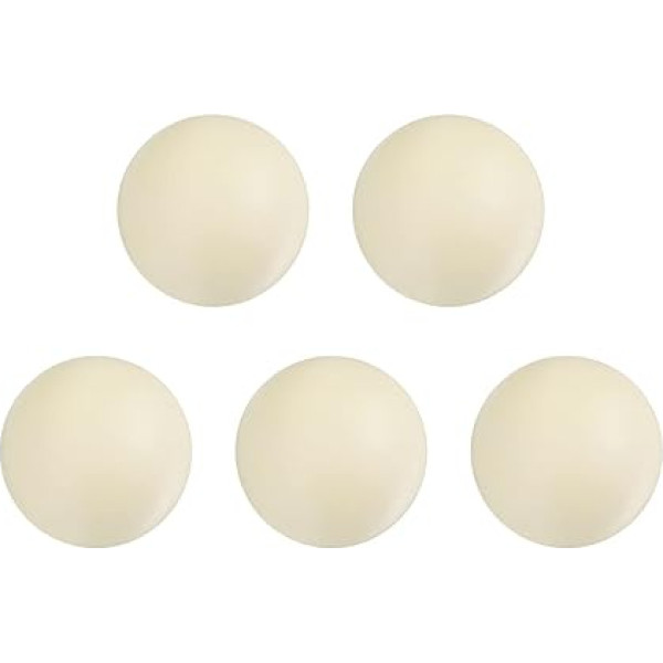 sourcing map PA Nylon Solid Plastic Balls 8 mm G3 Precision Bearing Ball Pack of 5