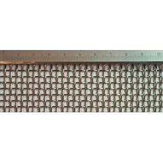 Mesh mesh stainless steel mesh with 3 mm mesh width, 1 mm wire thickness. 1m x 1m