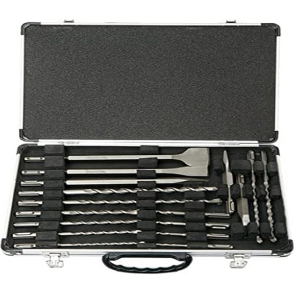 Makita SDS-PLUS D-19180 Drill / Chisel Bit Set 17-Piece