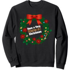 Melanin Christmas Wreath African American Inspired Sweatshirt