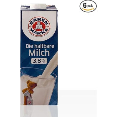 Bärenmarke The Durable Milk 3.8% Fat 6 x 1.0 L