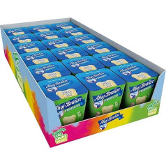 Frigeo Ahoj-Brause Superbär – Effervescent Sweets in Four Sparkling Fruity Sweet Flavours, Shower Drops with Minerals and Vitamin C, Vegan, in Storage Pack, 18 x 125 g
