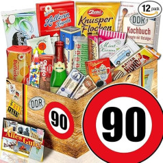 DDR Products XXL - Birthday 90 - Gift Idea Dad - Gift Idea GDR Sweet