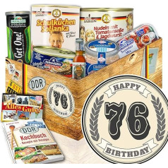 ostprodukte-versand 76th Birthday Gifts - Birthday Gifts 76 - DDR Package