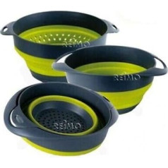 Camp4 2-in-1 Silicone Bowl and Sieve Foldable