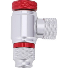 Haopeuk Bicycle Pump Duese Mountain Bike Inflator Valve Pump Nozzle Without Cylinder Aluminium for Bicycle Accessories Duese Inflator Valve