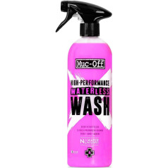 Muc Off Waterless Wash Bicycle Cleaner 750 ml - Highly Effective Bicycle Cleaning Spray Without Rinsing, Cleans and Polishes - Muc Off Bike Cleaner Suitable for All Bicycle Types