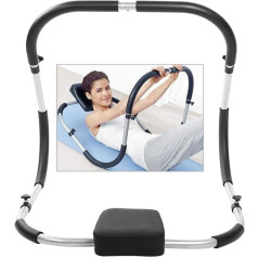 Dioche AB Trainer Trimmer Professional Abdominal Trainer with Soft Headrest Abdominal Trainer for Abdominal Muscles Ideal for Home Workout 65 x 70 x 70 cm