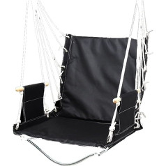 Portable Hammock, Portable Camping Hammock Outdoor Hanging Chair Recliner Oxford Fabric Swing Single Safety Hammocks for Backpacking on S