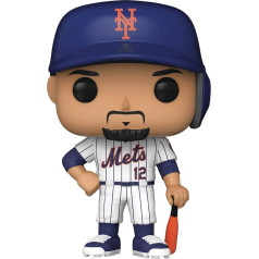 Funko POP! MLB: Mets - Francisco Lindor - (Home Jersey) - Vinyl-Sammelfigur - Geschenkidee - Offizielle Handelswaren - Spielzeug Für Kinder und Erwachsene - Sports Fans - Modellfigur Für Sammler