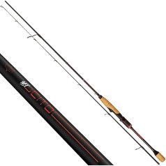 Magic Trout Quality Trout Rod Cito Fishing Rod Spinning Rod Solid Tip Trout Fishing Available in 3 Sizes Black/Red 1.60m