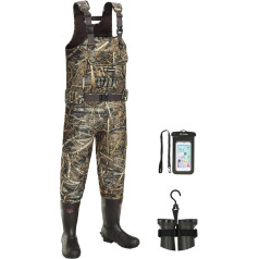 TIDEWE Hunting Waders with Boot Hanger and 600g Insulation Waterproof Studded Neoprene